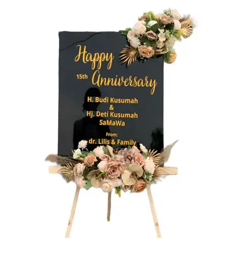 Papan Bunga Akrilik Balbar