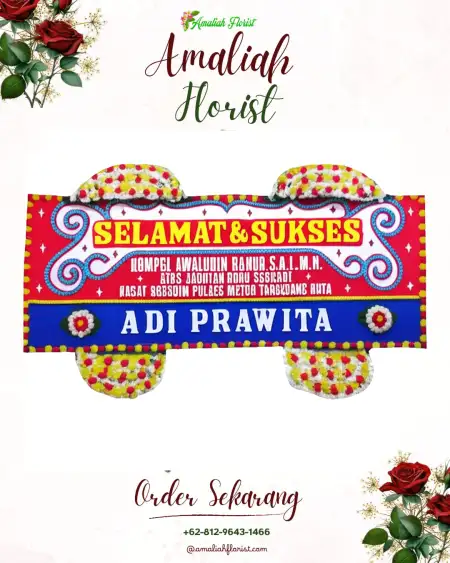 Papan Bunga Ucapan Selamat Balbar